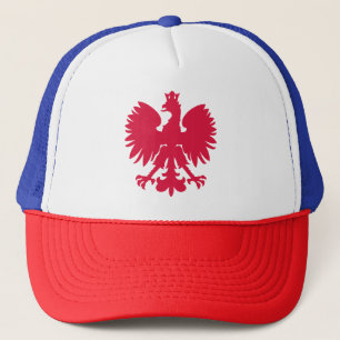 Gorra De Camionero Águila del Escudo de Armas de Polonia