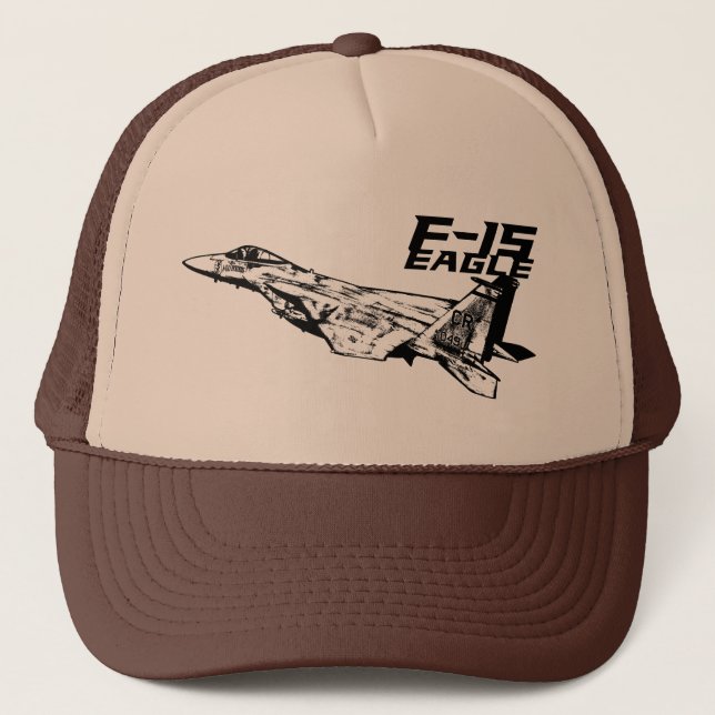 Gorra De Camionero Águila F-15 (Anverso)