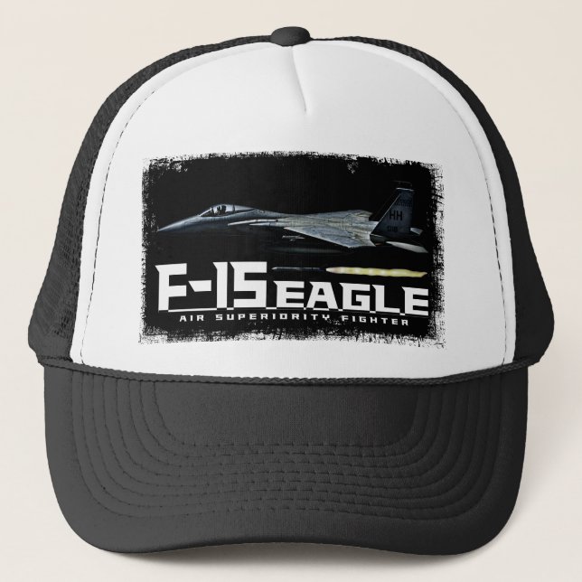 Gorra De Camionero Águila F-15 (Anverso)