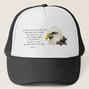Gorra De Camionero Águila - Inspiradora - Escritura - Los que esperan