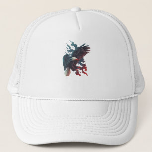 Gorra De Camionero Águila metalizado