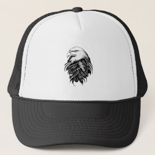 Gorra De Camionero Águila Naturaleza animal silvestre Ilustracion art