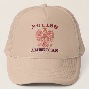 Gorra De Camionero Águila roja polaca americana