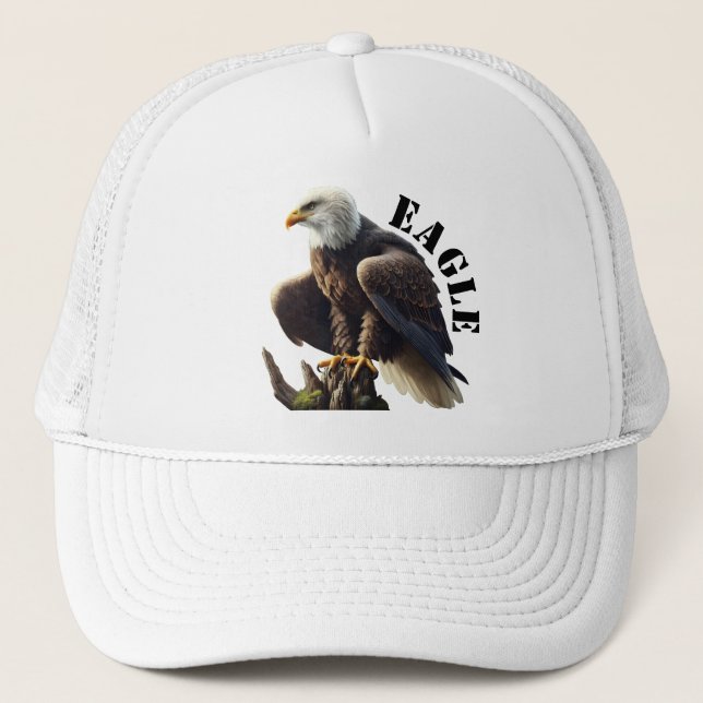 Gorra De Camionero Águila salvaje (Anverso)