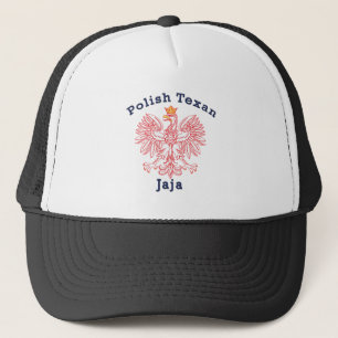 Gorra De Camionero Águila texana polaca Jaja