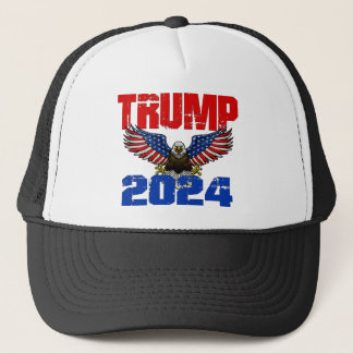 Gorra De Camionero Águila Trump 2024