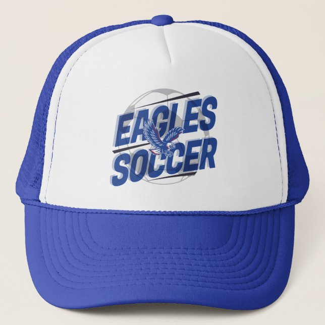 Gorra De Camionero Águilas Soccer LB, GraphicLoveShop (Anverso)
