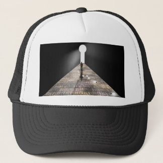 Gorra De Camionero Agujero clave en el espacio