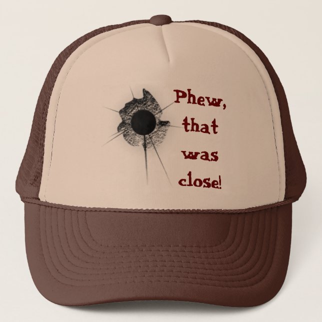 Gorra De Camionero Agujero de bala (Anverso)