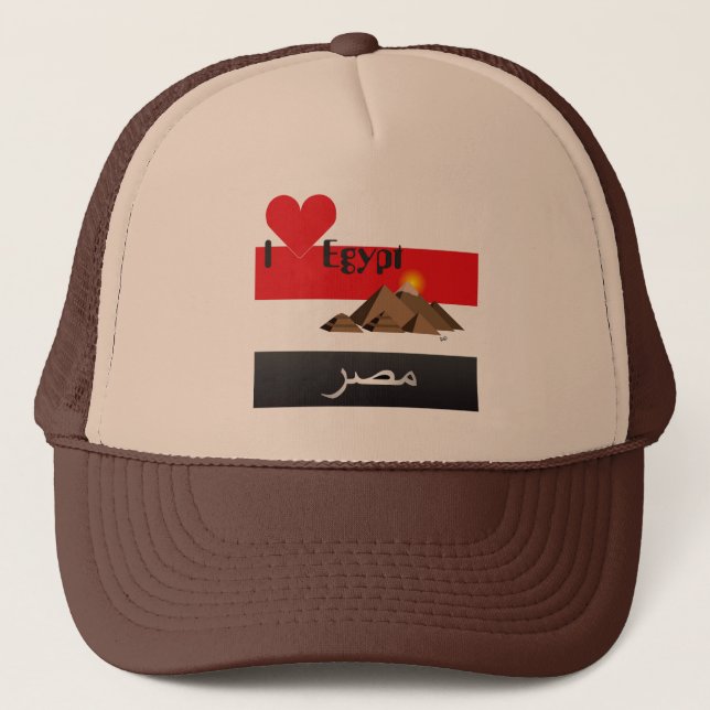 Gorra De Camionero Ägypten - capital de Egipto (Anverso)