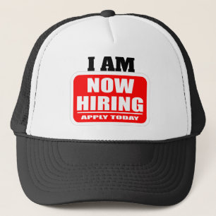 Gorra De Camionero Ahora Estoy Contratando De Solicitar Hoy