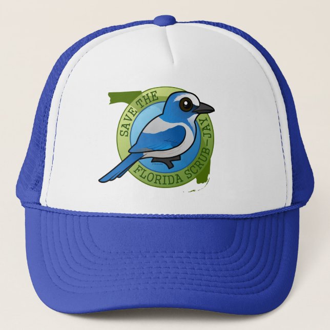 Gorra De Camionero Ahorre la Florida Fregar-Jay (Anverso)