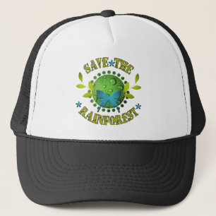 Gorra De Camionero Ahorre la selva tropical