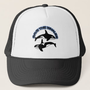 GORRA DE CAMIONERO AHORRE LAS BALLENAS