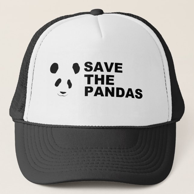 Gorra De Camionero Ahorre las pandas (Anverso)