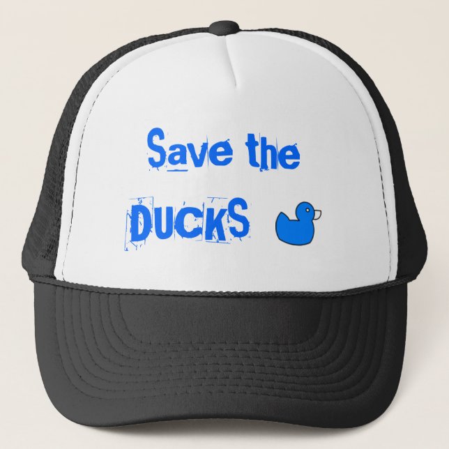 Gorra De Camionero Ahorre los patos (Anverso)