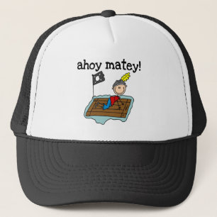 Gorra De Camionero Ahoy Matey Pirata