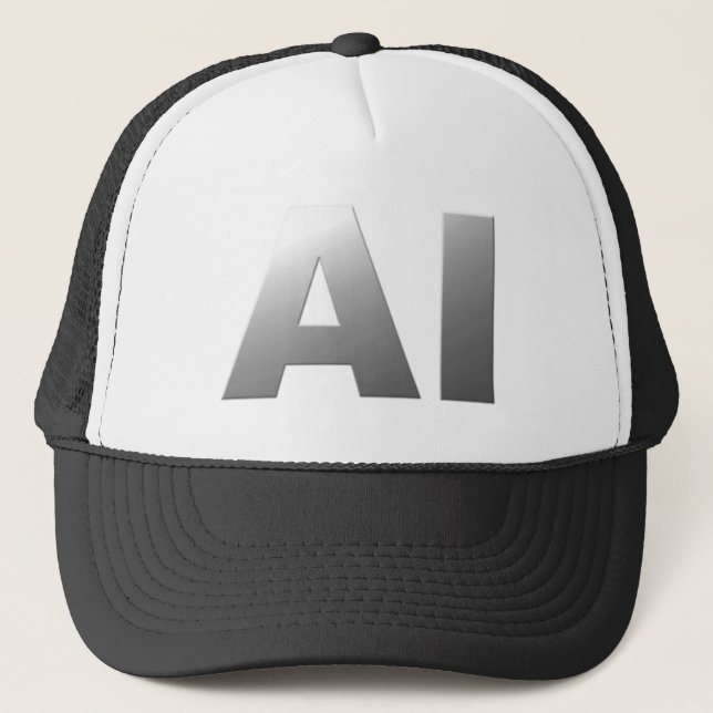 Gorra De Camionero AI artificial intelligence (Anverso)