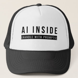 Gorra De Camionero “AI Inside — Handle Con Indicaciones”