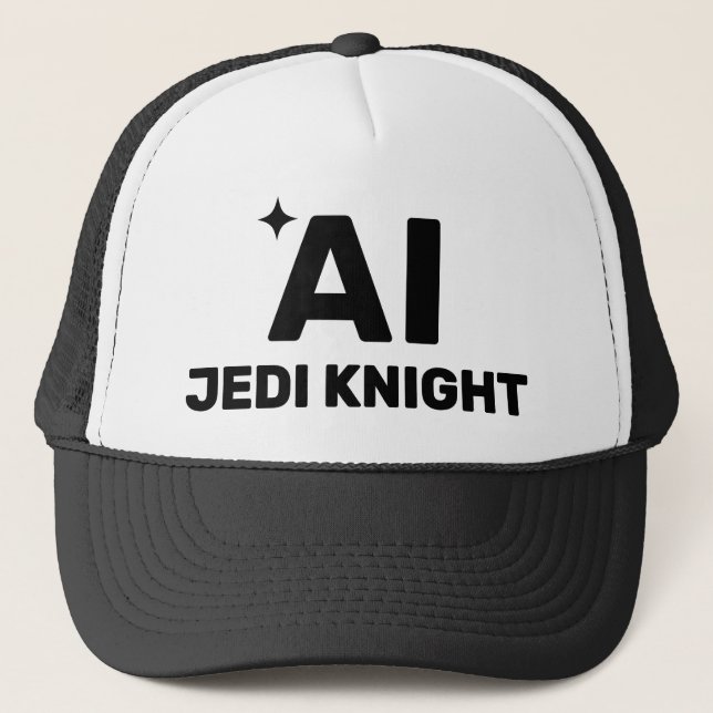 Gorra De Camionero AI Jedi Knight™ Trucker Hat (Anverso)