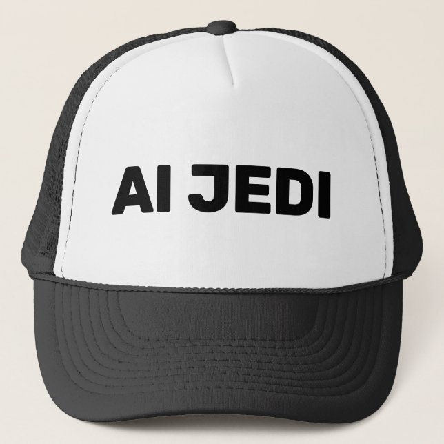 Gorra De Camionero AI Jedi™ Trucker Hat (Anverso)