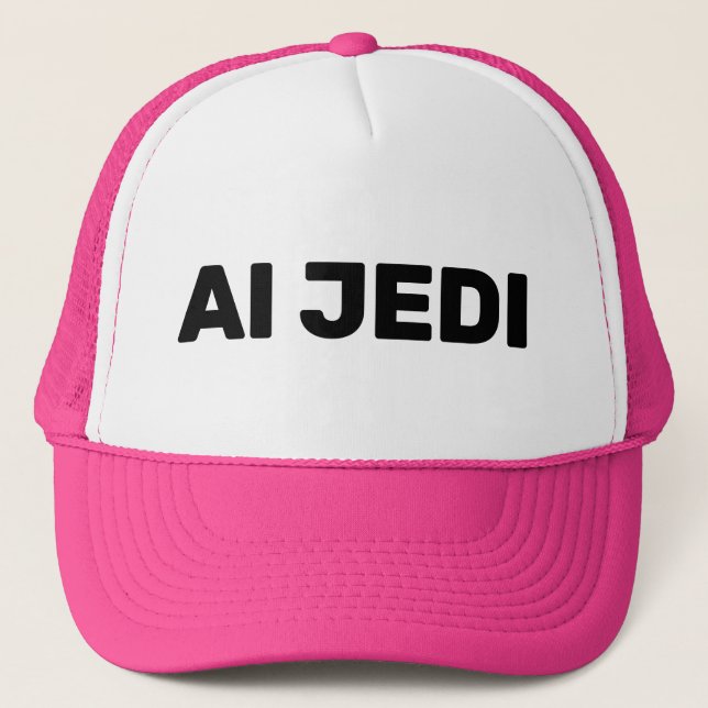 Gorra De Camionero AI Jedi™ Trucker Hat (Anverso)