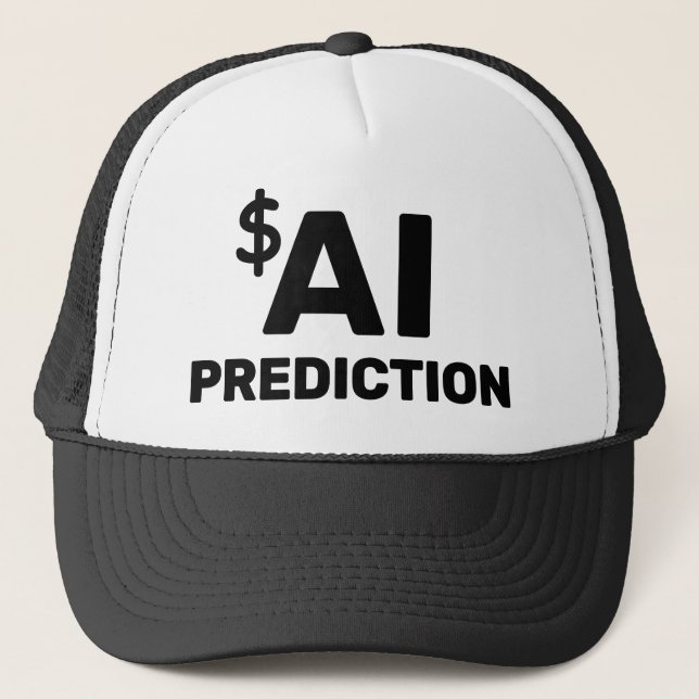 Gorra De Camionero AI Prediction™ Trucker Hat (Anverso)