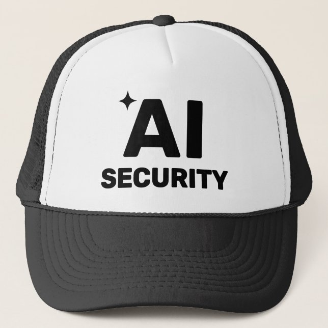 Gorra De Camionero AI Security™ Trucker Hat (Anverso)