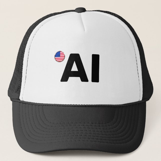 Gorra De Camionero AI Trucker Hat (Anverso)