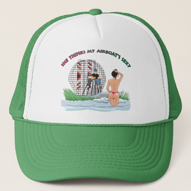 GORRA DE CAMIONERO AIRBOAT (Anverso)