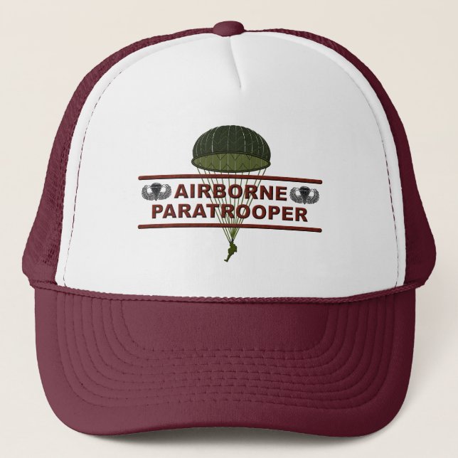 Gorra De Camionero Airborne Paratrooper (Anverso)