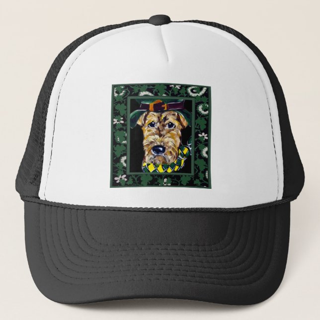 Gorra De Camionero Airedale Irlandés (Anverso)