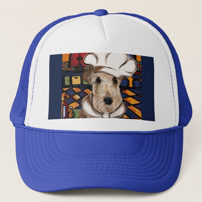 GORRA DE CAMIONERO AIREDALE TERRIER (Anverso)