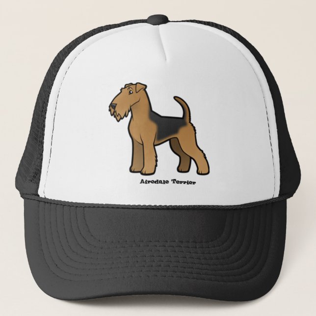 Gorra De Camionero airedale terrier (Anverso)