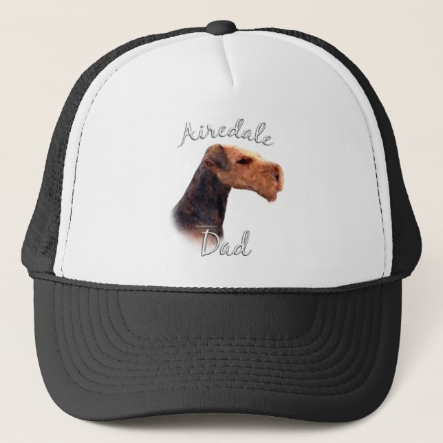 Gorra De Camionero Airedale Terrier Dad 2 (Anverso)