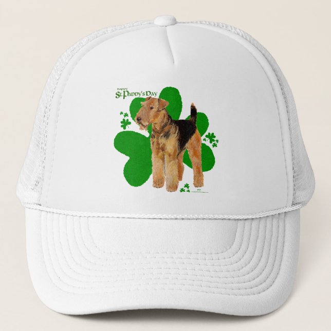 Gorra De Camionero Airedale Terrier St Paddy (Anverso)