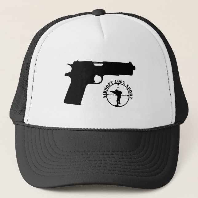 Gorra De Camionero Airsoft (Anverso)