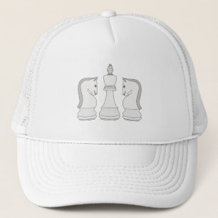 Gorra De Camionero Ajedrez