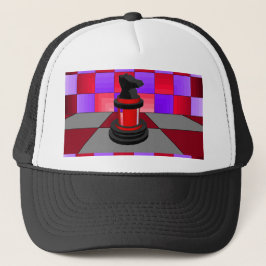 Gorra De Camionero Ajedrez óptico CricketDiane 2013 del caballero