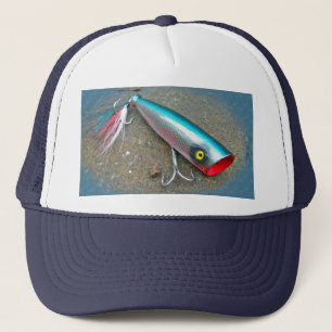 Gorra De Camionero AJS Saltwater Lure Popper Blue Dragon