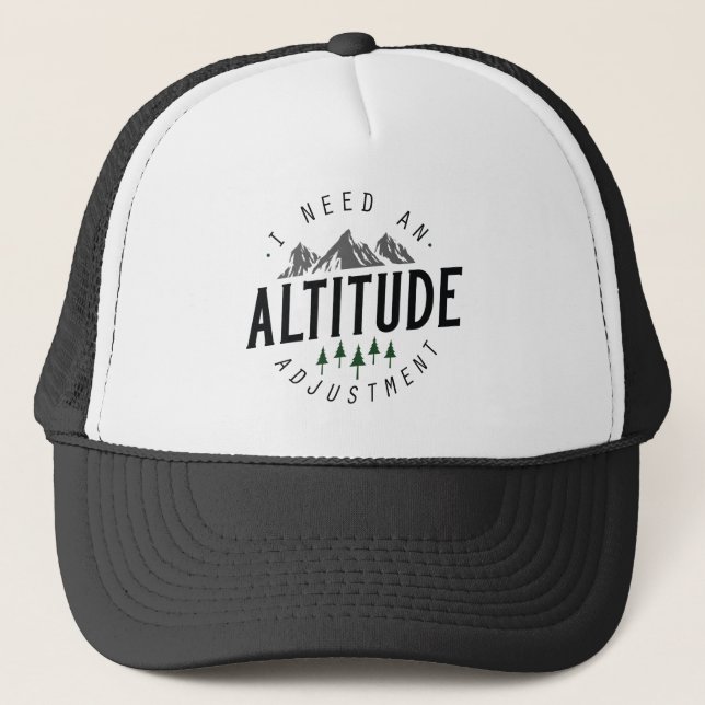 Gorra De Camionero Ajuste de altitud (Anverso)