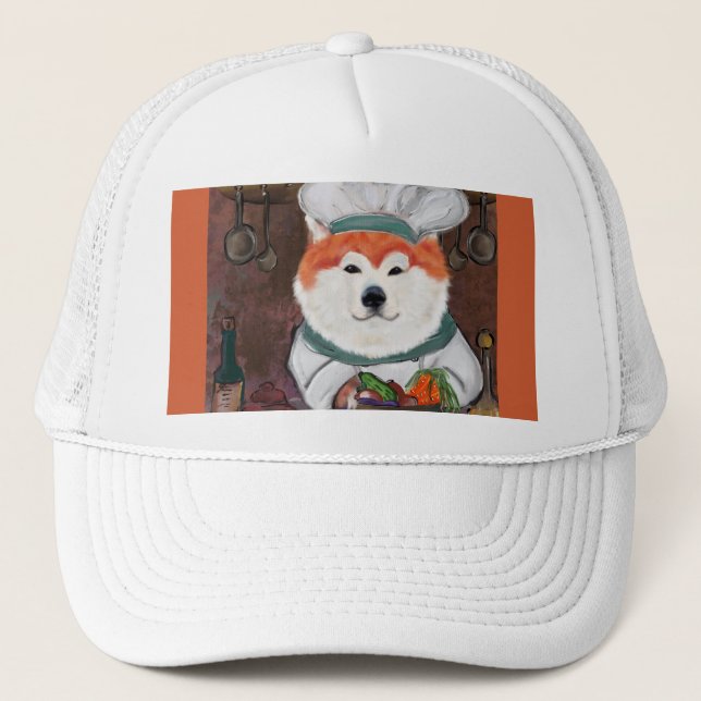 Gorra De Camionero Akita (Anverso)