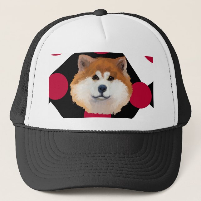 Gorra De Camionero Akitas (Anverso)