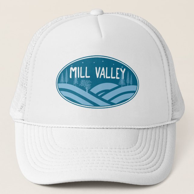 Gorra De Camionero Al aire libre de Mill Valley California (Anverso)