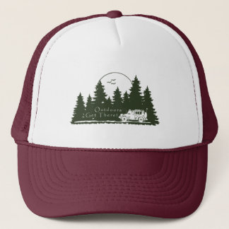 Gorra De Camionero Al Aire Libre, Llegar A 4X4 G