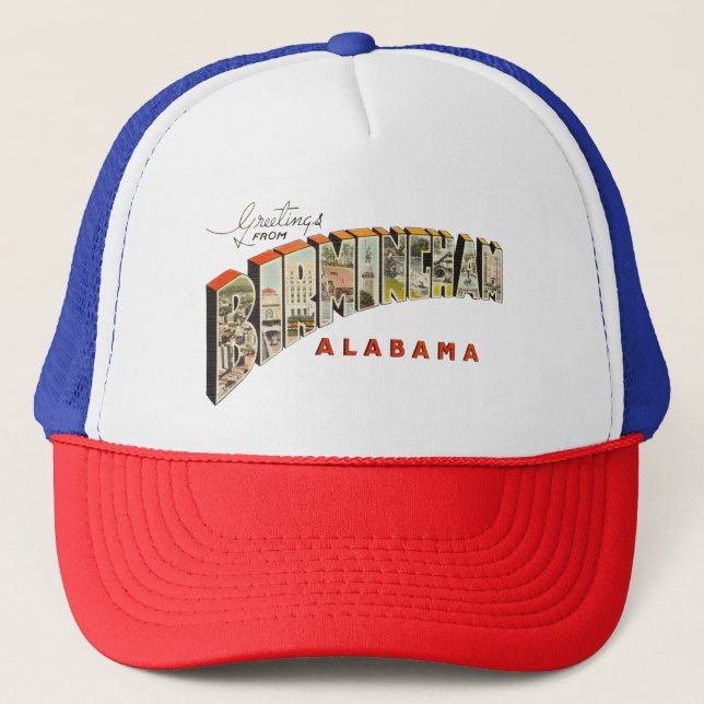 Gorra De Camionero AL de Birmingham (Anverso)