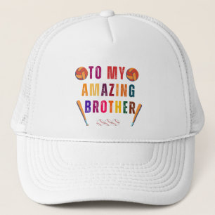 Gorra De Camionero Al increíble hermano Día del hermano