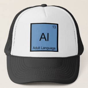 Gorra De Camionero Al - Lenguaje adulto divertido símbolo de elemento