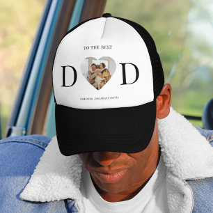 Gorra De Camionero Al mejor regalo de corazón de Personalizado de pap