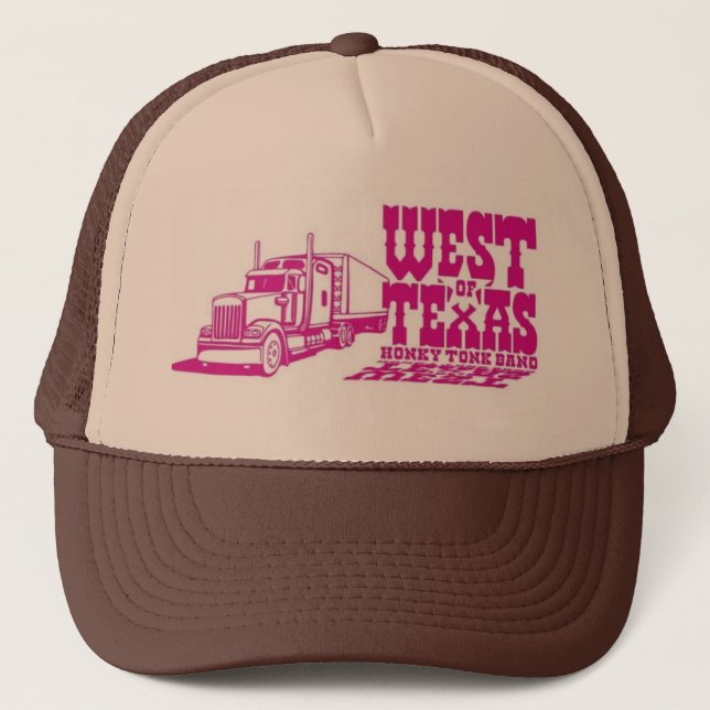 Gorra De Camionero Al oeste del camionero de Tejas (Anverso)